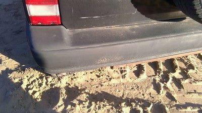 1996 1997 1998 Geo Tracker Rear Bumper Cover Assembly Oem Back Black 91173385