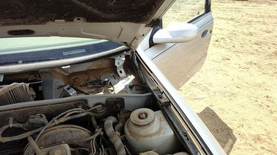 2000-05 Saturn L100 Passenger Right Hood Hinge Assembly Oem Silver 12U 21018579