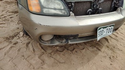 2003-2004 Legacy Outback Front Bumper Cover Assembly Oem 57704Ae19a