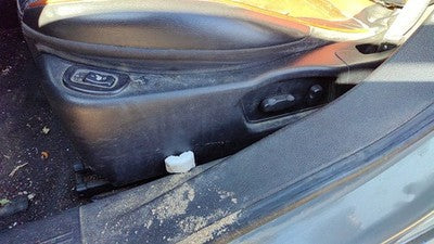08 New Style Malibu Driver Left Side Power Seat Switch With Trim Panel Ebony 242