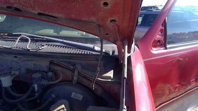1997-2004 Ford F150 Driver Left Hood Hinge Assembly Oem Red F65z16797ag