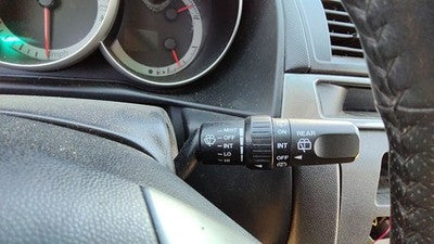 2007-2009 Mazda 3 Windshield Wiper Control Switch Column Lever Assembly Oem