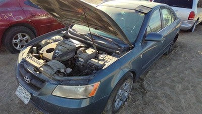 06-08 Sonata Driver Left Front Spindle Steering Knuckle With Wheel Hub 3.3L