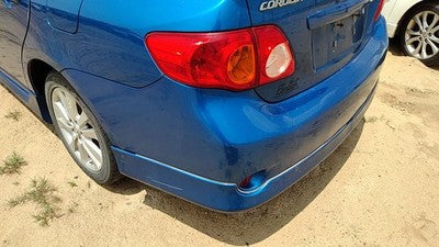 2009-2010 Toyota Corolla Rear Bumper Cover Assembly Oem Back Blue 8T7 5215902964