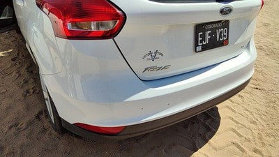 2015-2018 Ford Focus Rear Bumper Cover Assembly Oem Back White Yz F1Ez17906Baptm