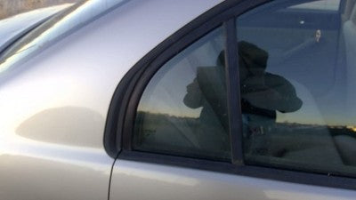 2001-05 Honda Civic Passenger Right Rear Vent Window Back Door Glass With Frame
