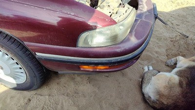 1997-1999 Buick Lesabre Front Bumper Cover Assembly Oem 51B Bordeaux Red