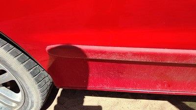 1995-05 Chevy Cavalier Passenger Right Rear Moulding From Door Back Trim Red 74U
