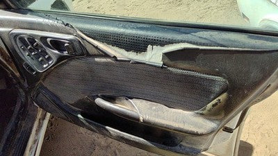 98 Subaru Legacy Rhd Postal Right Front Inside Door Trim Panel Wth Switches Gray