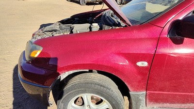 2003-2006 Mitsubishi Outlander Driver Left Front Fender Oem Red Mr990117