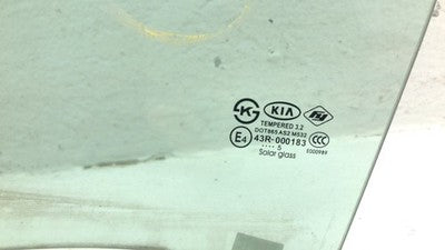 2014-2018 Kia Forte Driver Left Rear Side Window Door Glass Oem Back 83410A7020