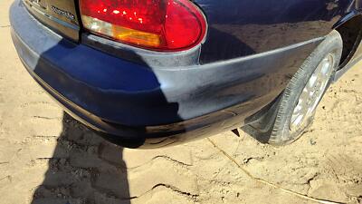 98-02 Oldsmobile Intrigue Rear Bumper Cover Assembly Oem Back Blue 28u 88893305