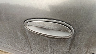 97-05 Century Driver Left Rear Outside Door Handle Back Dark Bronzemist 76U