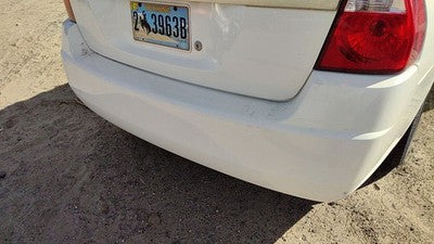 2004-2008 Chevy New Style Malibu Rear Bumper Cover Assembly Oem Back White 40U