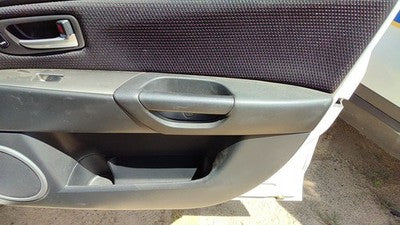 07-09 3 Passenger Right Front Inside Door Trim Panel With Switches Black Br6