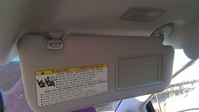 2010-2012 Lexus Hs250h Hybrid Passenger Right Sun Visor Oem 7431075010a0