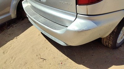 2005-07 Chrysler Town & Country Rear Bumper Cover Assembly Oem Back Silver Ps2