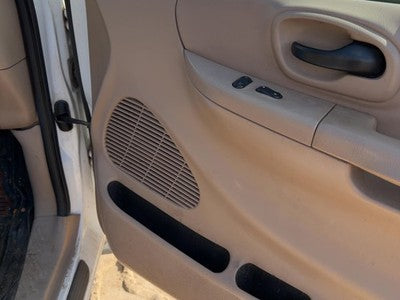 1999-2003 Ford F150 Passenger Right Front Door Trim Panel With Switches Tan Ex
