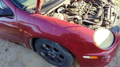 2000-2005 Dodge Neon Passenger Right Front Fender Oem Maroon 05012670Ad