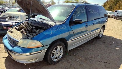 2002-2003 Ford Windstar Driver Left Front Brake Caliper With Mount Bracket Oem