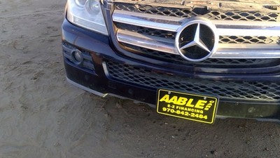 2007-2009 Mercedes Gl450 Front Bumper Cover Assembly Oem Blue 359 1648851725
