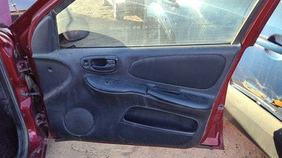 2003-2004 Dodge Neon Passenger Right Front Door Trim Panel With Switches Black