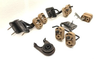 2015 Ford F250 Exhaust Hanger Isolator Bracket Set Oem 6.7L Powerstroke