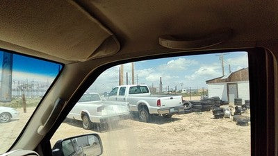 1997 Silverado 2500 Passenger Right A Pillar Trim Windshield Post Panel Tan 52D
