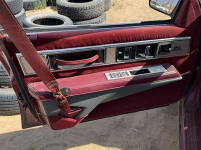 1988 Olds 88 Driver Left Front Door Trim Panel With Master Switch