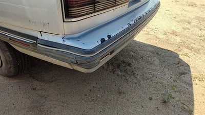 1990-1991 Olds 88 Rear Bumper Cover Assembly Oem Back Gray 25556243