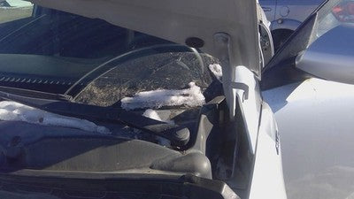 2011-2016 Kia Sportage Driver Left Hood Hinge Assembly Oem Silver A3d 791103W000
