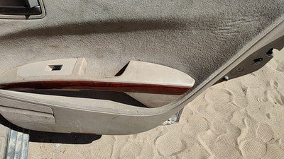 2004 Nissan Maxima Passenger Right Rear Inside Door Trim Panel Only Back Brown C
