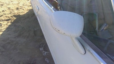 1978 Buick Regal Passenger Right Side Mirror Door Mounted Oem White