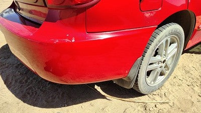 2003-2005 Chevy Cavalier Rear Bumper Cover Assembly Oem Back Red 74U 12335580
