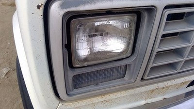 1979-1991 Ford Van E250 Passenger Right Headlight Door Trim Surround Panel Oem