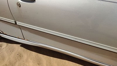 95-02 Sunfire Passenger Right Moulding From Door Trim Strip Silver 95U 2 Door