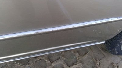 01-05 Honda Civic Driver Left Rear Moulding From Door Oem Back Trim Strip Silver