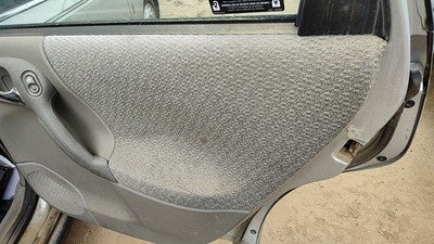 00-05 Saturn L100 Passenger Right Rear Inside Door Trim Panel Only Back Gray 96B
