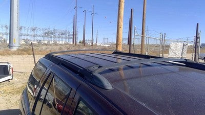 2006 Trail Blazer Luggage Rack Cross Bars Only Oem Roof