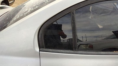 01-06 Elantra Passenger Right Rear Vent Window Back Door Glass With Frame