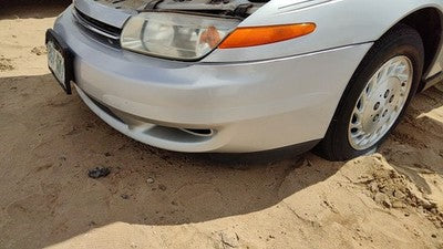2000-2002 Saturn L100 Front Bumper Cover Assembly Oem Silver 12U 21019621