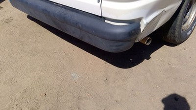 1992-1993 Ford Van E150 Rear Bumper Assembly With Brackets Oem F2uz17906a
