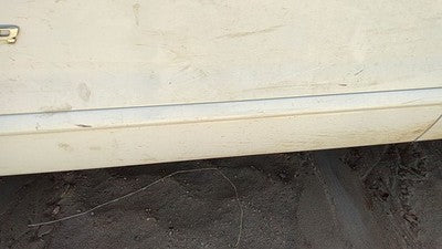01-03 Ford Explorer Driver Left Front Moulding From Door Oem Trim Strip White Yz