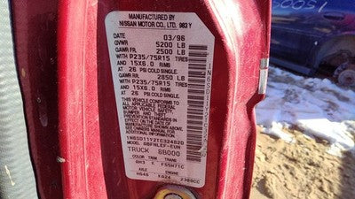 1986-1997 Nissan Hardbody Passenger Right Front Upper Control Arm Oem 4X4