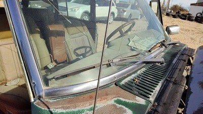 1984 Jeep Grand Wagoneer Windshield Chrome Trim Surround Oem
