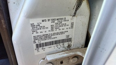 2011-2016 Ford F250 Alternator 6.7L Powerstroke Bc3z10346b