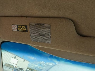 1999 Ford F150 Driver Left Sun Visor Oem Tan Ex