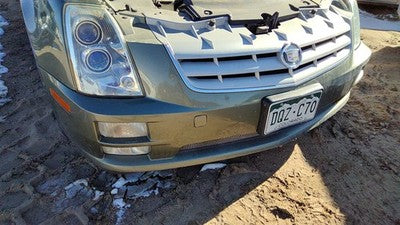 2005-2007 Cadillac Sts Front Bumper Cover Assembly Oem Green 92U 25994577