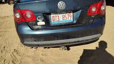 2005-2010 Vw Jetta Rear Bumper Cover Assembly Oem Back Blue 1K5807417jgru