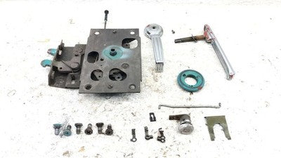 71 Chevy Van G20 Rear Sliding Door Handle And Front Latch Assembly Oem Hardware